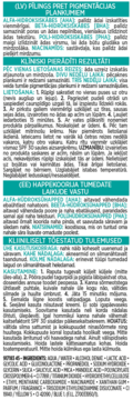 L'oréal Bright Reveal peeling kwasowy do twarzy, tył opakowania z listą 25% kwasów AHA/BHA/PHA i opisem.