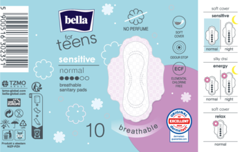 BELLA ,podpaski higieniczne Ultra-Sensitive,tył