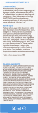 Tylna strona opakowania kremu Kolastyna Ochronny Krem do Twarzy SPF 30, z widoczną listą składników i pojemnością 50ml.
