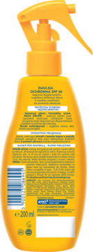 DAX SUN ,emulsja ochronna, rodzinna, powyżej 6. m-ca życia, SPF 50,tył