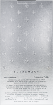 AFNAN Supremacy Silver,woda perfumowana dla mężczyzn,tył