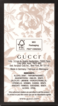 GUCCI Bloom ,woda toaletowa dla kobiet,tył