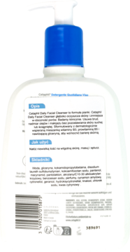 CETAPHIL ,żel do mycia twarzy,tył