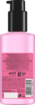 SCHWARZKOPF GLISS Shine Booster ,serum do włosów matowych i łamliwych,tył