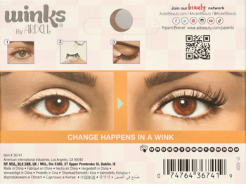 ARDELL Winks Half & Half,sztuczne rzęsy, Crush,tył
