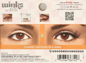 ARDELL Winks Half & Half,sztuczne rzęsy, Déjà Vu,tył