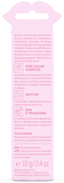 FACEBOOM Nutri ,balsam do ust, odżywczy, Lollipop,tył