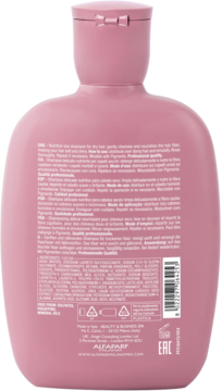 ALFAPARF MILANO Semi Di Lino Moisture,szampon do włosów, nawilżający,tył