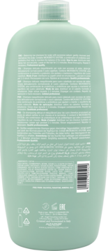 ALFAPARF MILANO Semi Di Lino Scalp Rebalance,szampon do włosów, równoważący,tył