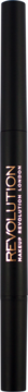 REVOLUTION Duo Brow Definer ,kredka do brwi, Dark Brown,tył