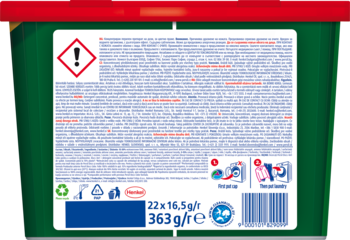 PERSIL Deep Clean ,kapsułki do prania tkanin kolorowych, 4w1,tył
