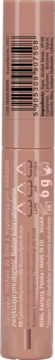 NAM Styling Brow nr 2 Cool Medium Brown, tył opakowania z kodem kreskowym i składem, tubka w odcieniu nude.