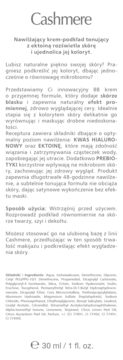 Cashmere krem BB Nude Vanilla 30ml, nawilżający krem-podkład tonujący, białe opakowanie z przodu.