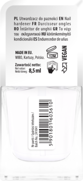 WIBO Iron Hard ,utwardzacz do paznokci,tył