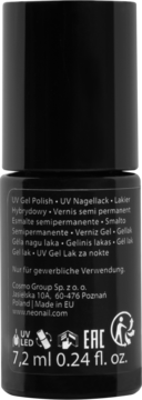 NEONAIL ,lakier hybrydowy, French Pink Medium,tył