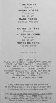 HUGO BOSS Bottled ,woda toaletowa, dla mężczyzn,tył