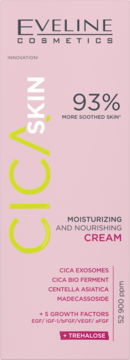 EVELINE COSMETICS CICAskin ,krem do twarzy, nawilżająco-odżywczy,tył
