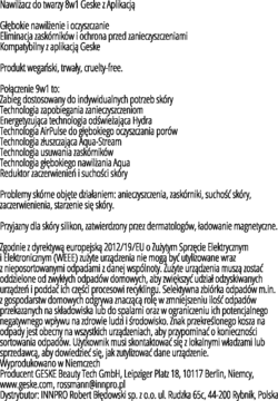 GESKE ,Odkurzacz do wągrów 8w1, Starlight,tył
