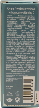 FRULATTE Vitamin C ,serum do twarzy, przeciwzmarszczkowe, z witaminą C,tył