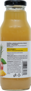 GREAT ,sok jabłko-ananas, bezpośrednio tłoczony,tył