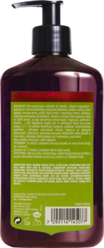 ARGANICARE Macadamia ,odżywka do włosów suchych i zniszczonych, nawilżająca,tył