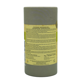 SATTVA Ayurveda ,farba do włosów, naturalna, ziołowa, Ciemny Popielaty Blond,tył