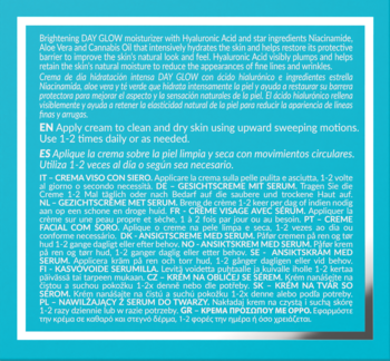 BIOVENE BARCELONA Hyaluronic ,krem do twarzy, nawilżający, na dzień,tył