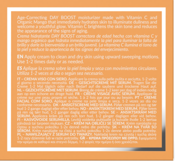 BIOVENE BARCELONA Vitamin C ,krem do twarzy, nawilżająco-rozjaśniający, na dzień,tył