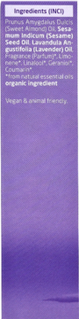 WELEDA ,olejek do ciała, relaksujący, Lawendowy,tył