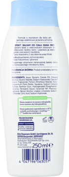 ISANA MED ,balsam do ciała, pH 5,5 neutralne dla skóry,tył