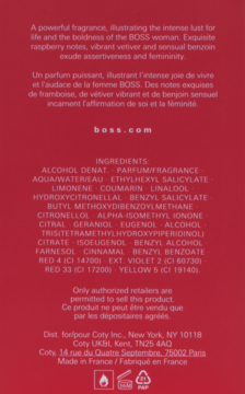 HUGO BOSS Alive Intense,woda perfumowana dla kobiet,tył