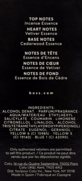 HUGO BOSS Bottled Elixir,perfumy dla mężczyzn,tył