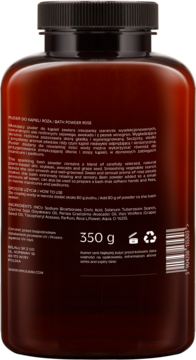 HHUUMM ,puder do kąpieli, Róża,tył