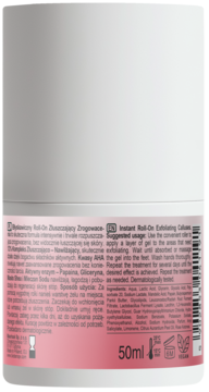 BIOTANIQE Professional Korean Ritual,roll-on do stóp złuszczający zrogowacenia, błyskawiczny,tył