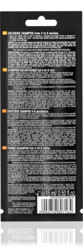 DELIA COSMETICS CAMELEO Men ,szampon koloryzujący do włosów, nr 4.0 Medium Brown,tył