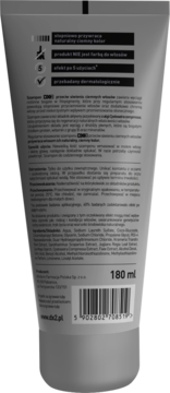 DX2 ,szampon do włosów przeciw siwieniu ciemnych włosów, dla mężczyzn,tył