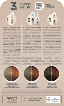 Schwarzkopf Creme Supreme HaptIQ System: instrukcja farbowania włosów z 3 krokami i przykładami odcieni.