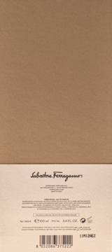 SALVATORE FERRAGAMO Terra Rossa ,woda perfumowana unisex,tył