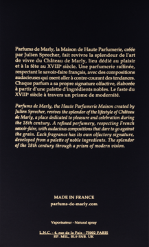 PARFUMS DE MARLY Godolphin ,woda perfumowana dla mężczyzn,tył
