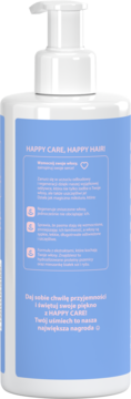HAPPY CARE ,odżywka do włosów, proteinowa,tył