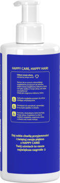 HAPPY CARE ,odżywka do włosów, emolientowa,tył
