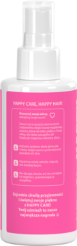 HAPPY CARE ,wcierka na porost włosów, humektantowa,tył