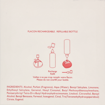 HERMES Barénia ,woda perfumowana dla kobiet, refillable,tył