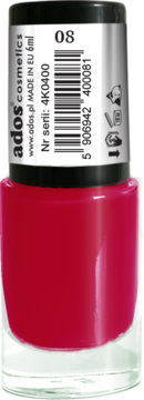 ADOS Sunny Gel Solar,lakier do paznokci, nr 08;,tył