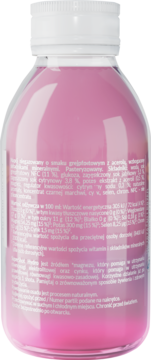 PURELLA SUPERFOODS Super Shot Hydro,napój typu shot, Acerola + Elektrolity, smak grejpfrutowy,tył