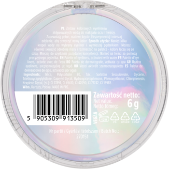 WIBO Over The Rainbow ,eyeliner wodny,tył