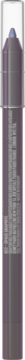 Maybelline Tatoo Gel Liner 822 Space Graphite, rozmyta, ciemna kredka do oczu, widok z przodu.
