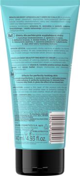EVELINE COSMETICS Brazilian Body ,krem do ciała CC, upiększający,tył