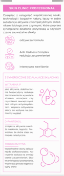 BIELENDA Skin Clinic Professional ,krem do twarzy z witaminą P, wzmacniająco-kojący,tył