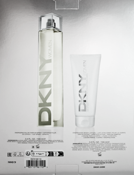 DKNY ,zestaw dla kobiet, woda perfumowana 100 ml + balsam do ciala 100 ml,tył